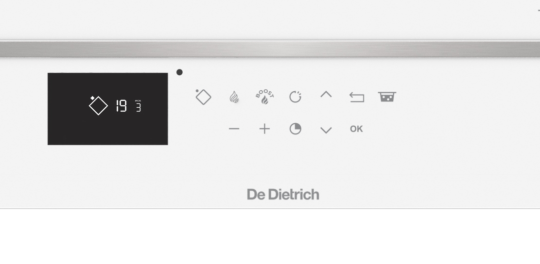Vysoký kontrast LCD displeja varnej dosky De Dietrich DPI4831W